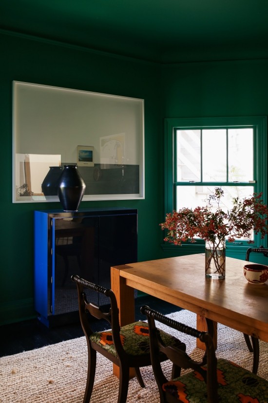 Ist die Wandfarbe Dunkelgrün richtig für Sie Design-Tipps und Ideen grün und blau kombination kalte farben