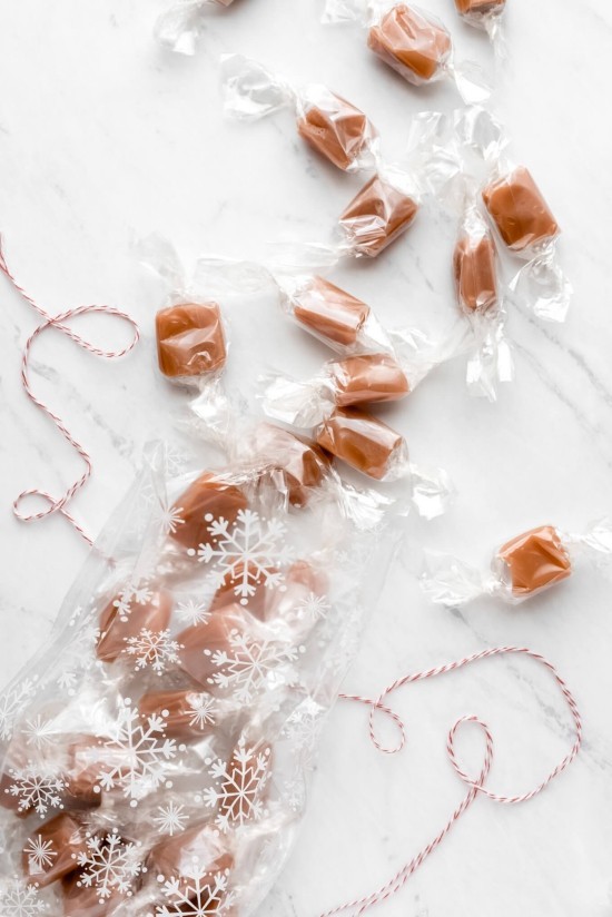 Pfiffige und liebliche Weihnachtsgeschenke basteln für Erwachsene diy karamell leckereien