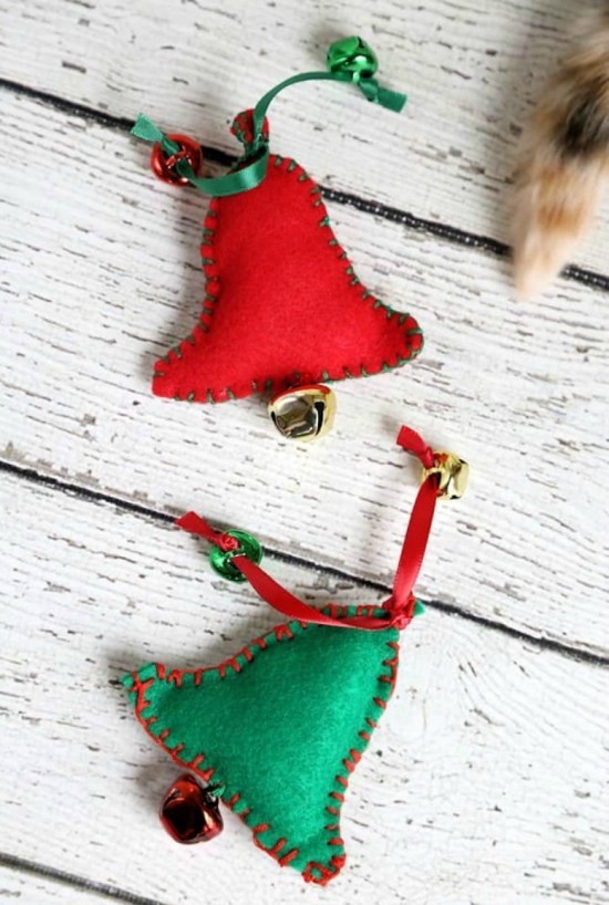 Pfiffige und liebliche Weihnachtsgeschenke basteln für Erwachsene katzen spielzeug mit katzenminze