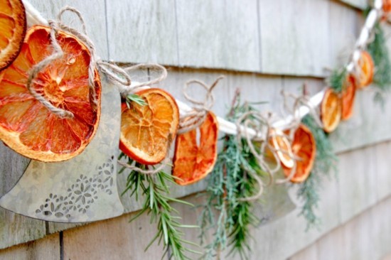 orangenscheiben trocknen weihnachtsdeko selber machen
