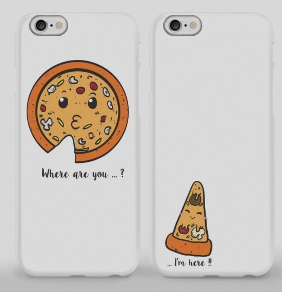 Liebevolle und personalisierte Geschenke für Freundin zu jedem Anlass handyhüllen pizza für sie und ihn