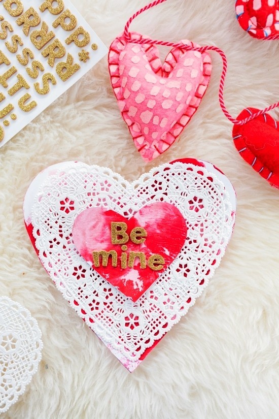 So gestalten Sie die beste Valentinskarte zum 14. Februar handwärmer herzen selber nähen
