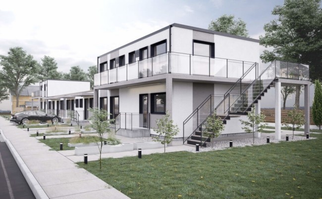 Das Modulhaus – Vorteile und Wissenswertes modernes weißes haus zwei etagen