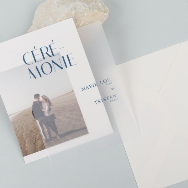 Hochzeitseinladungskarten mit Transparentpapier Atelier Rosemood Hochzeitseinladung Trend 2020