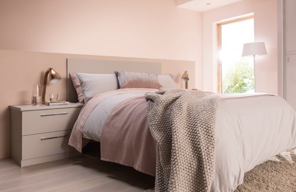 Schicke Schlafzimmer Farbideen für einen gesunden Schlaf schlafzimmer feminin in rosa