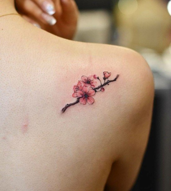 kirschblüten tattoo tattoo designideen frauen tattoos
