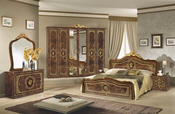 Italienische Schlafzimmer – Eleganz, Stil und Komfort durch italienische Möbel luxus