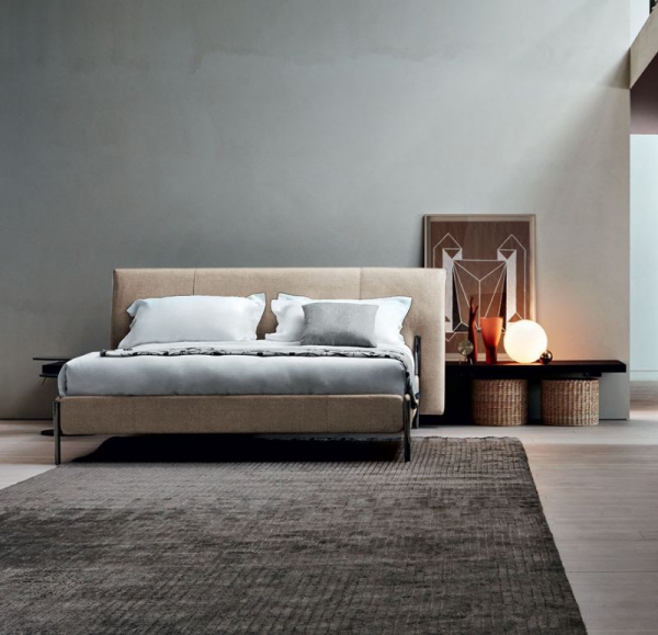 Italienische Schlafzimmer – Eleganz, Stil und Komfort durch italienische Möbel moderne schlafräume teppich minimal