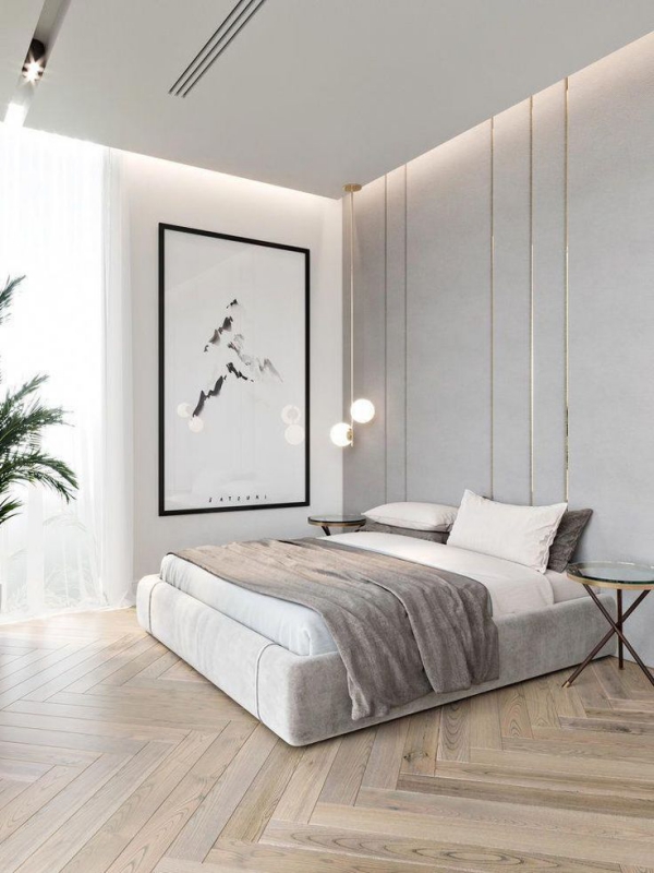 Italienische Schlafzimmer – Eleganz, Stil und Komfort durch italienische Möbel weißes schlafzimmer modern