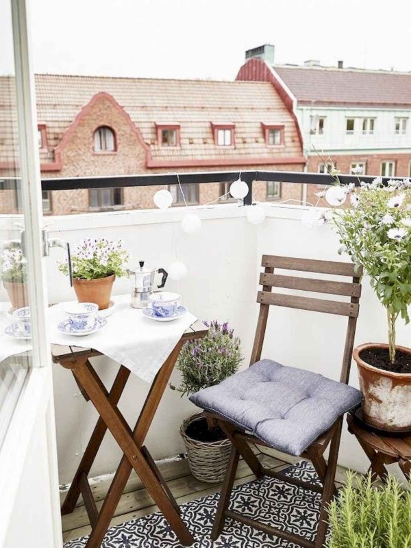 Terrassen Deko Ideen für große und kleine Außenbereiche ideen kostengünstig und schick