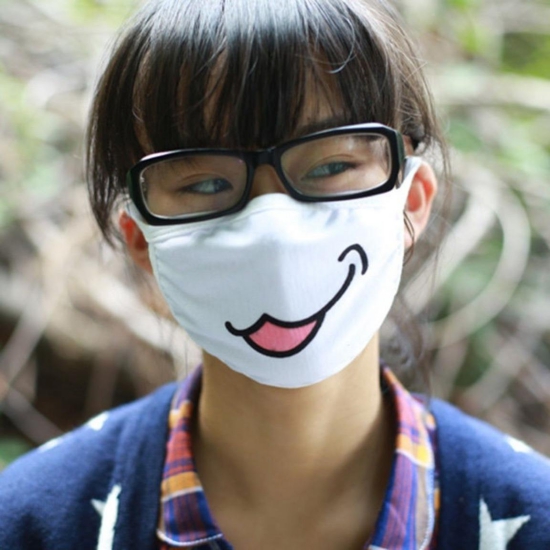 atemschutzmaske gegen viren mund motiv mundschutz maske