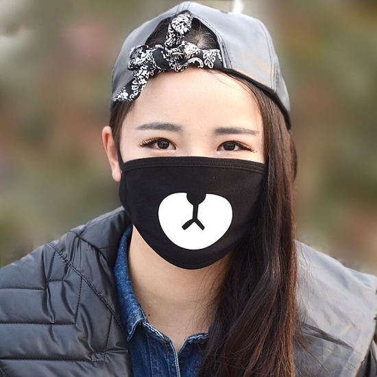 bärchen atemschutzmasken gegen viren mundschutz maske design
