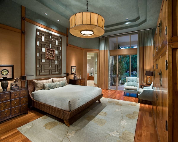 Traumhaftes orientalisches Schlafzimmer einrichten modernes design zuhause mti holz