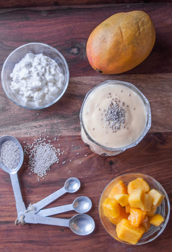 mango smoothie rezept eiweißshake selber machen