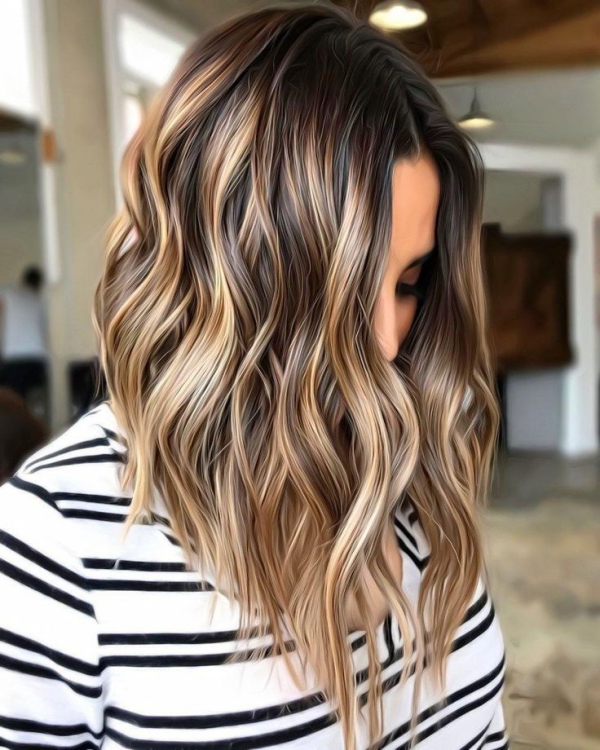 Frisuren Trends 2020 – Diese Schnitte und Farben sind total In balayage haarfarbe schön modern