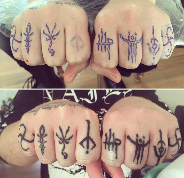 Tolle Finger Tattoo Trends 2020