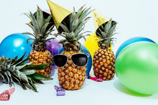 Kreative und witzige Ideen zum 18 Geburtstag für ein unvergessliches Erlebnis party ananas sommer deko