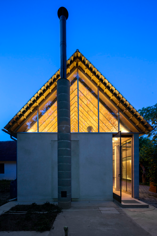 Moderne Architektur - traditionelle und moderne Elemente - moderne Hausgestaltung
