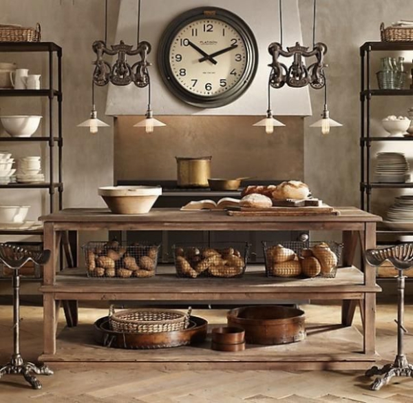 Steampunk Möbel und Einrichtungstipps für den perfekten Vintage Look retro küche viktrianisch