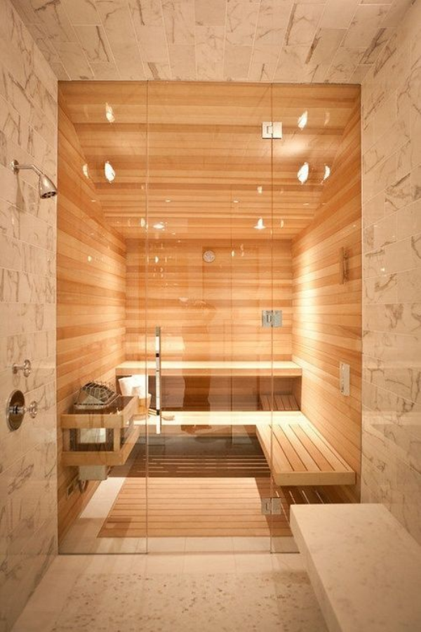Badezimmer Ideen warme Inneneinrichtung