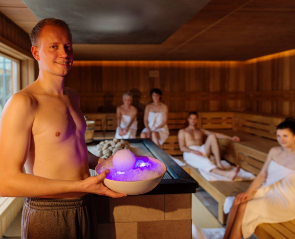 Tolle Ideen für die Sauna Saunaaufguss