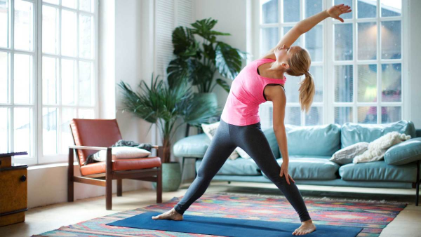 Yoga und Dehnen Ideen Tipps gegen Muskelkater