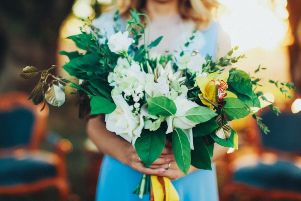 Brautstrauß Herbst – beliebtesten Blüten für die Vintage Hochzeit klassischer strauß weiß und grün