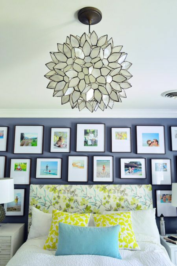 fotos aufhängen schlafzimmer dekoideen zimmer dekorieren