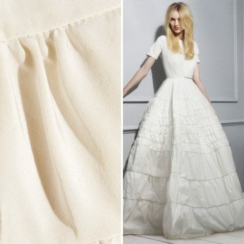 Brautkleider aus modernen Textilien Winterhochzeit