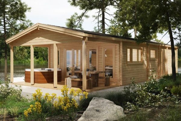 Ferienhaus bauen Gartenhaus Ideen