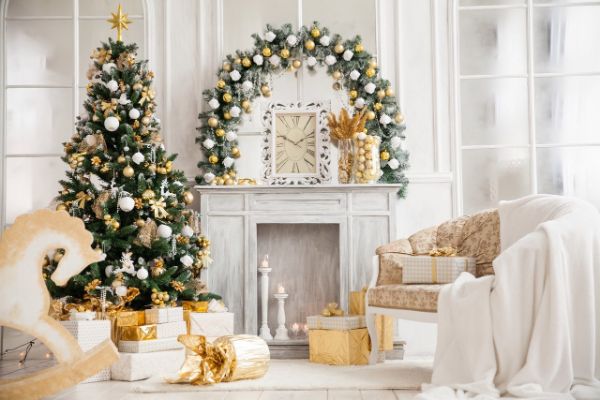 Weihnachtliche Stimmung Wohnzimmer Weihnachtsdeko 2020