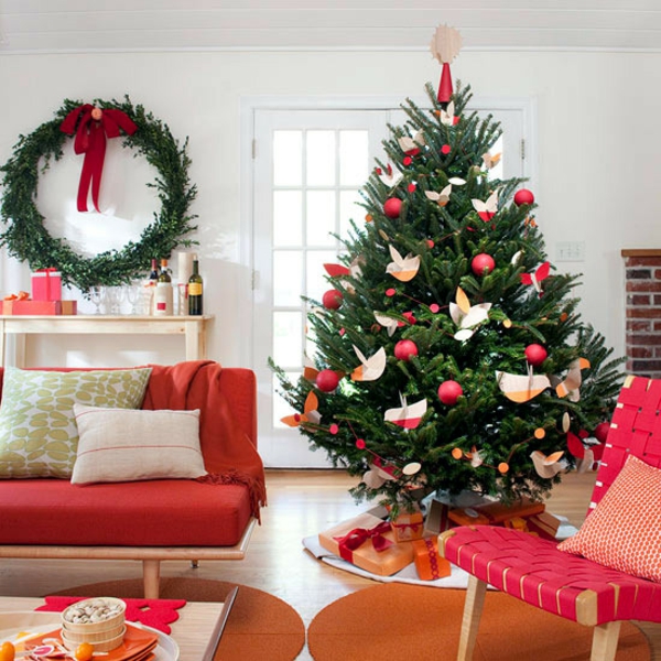 außergewöhnliche weihnachtsdeko selber machen stilvolle dekoideen wohnzimmer