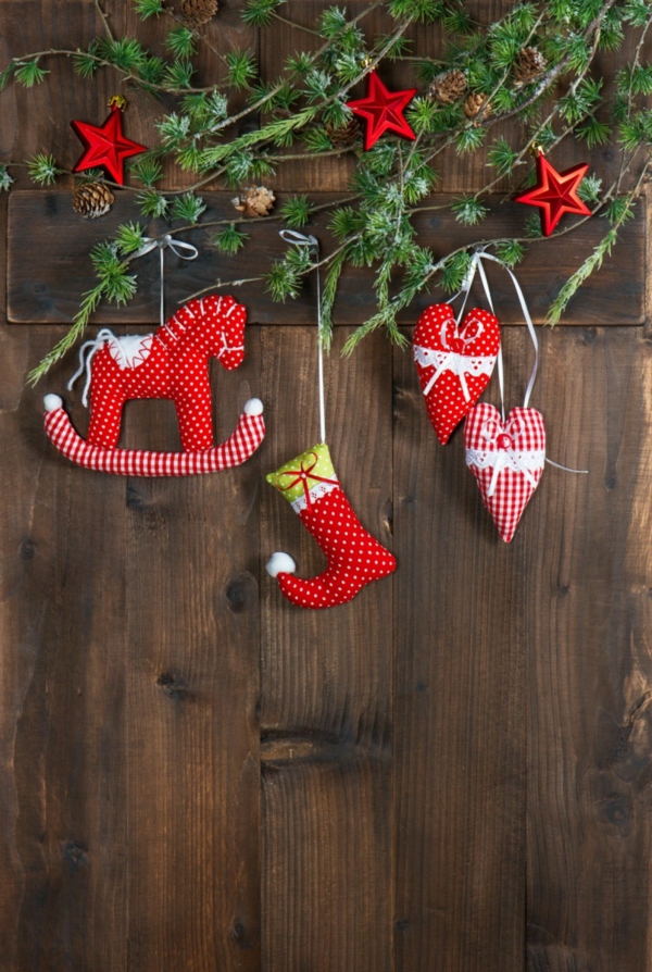 kleine geschenke nähen ideen hängedeko basteln weihnachtsgeschenke basteln