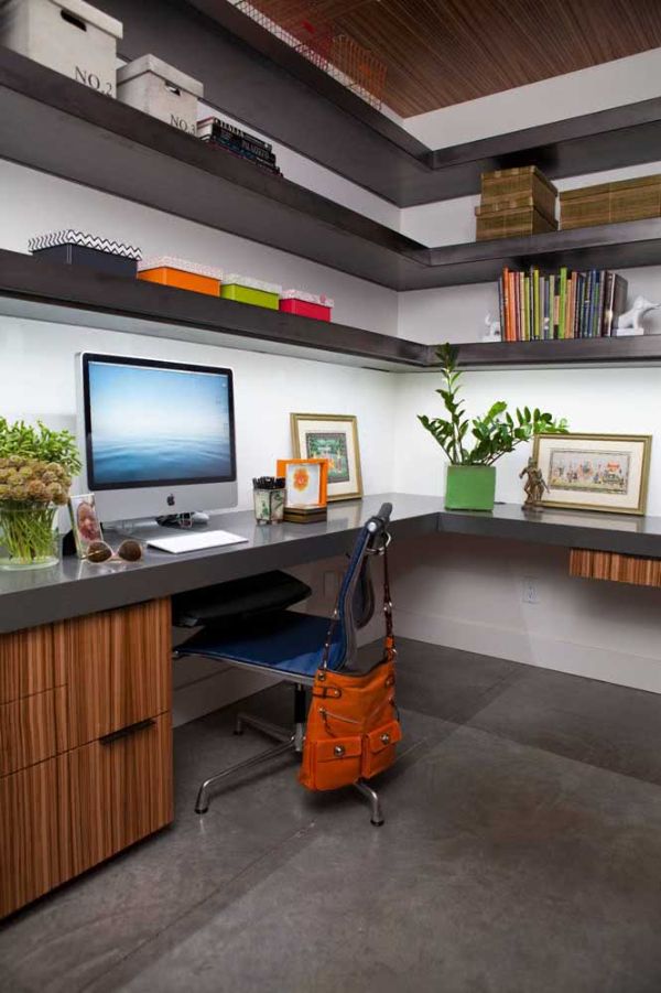 Blaues Design - Ideen für Bürostuhl