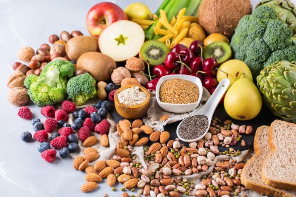 Nüsse und Gemüse Antioxidantien