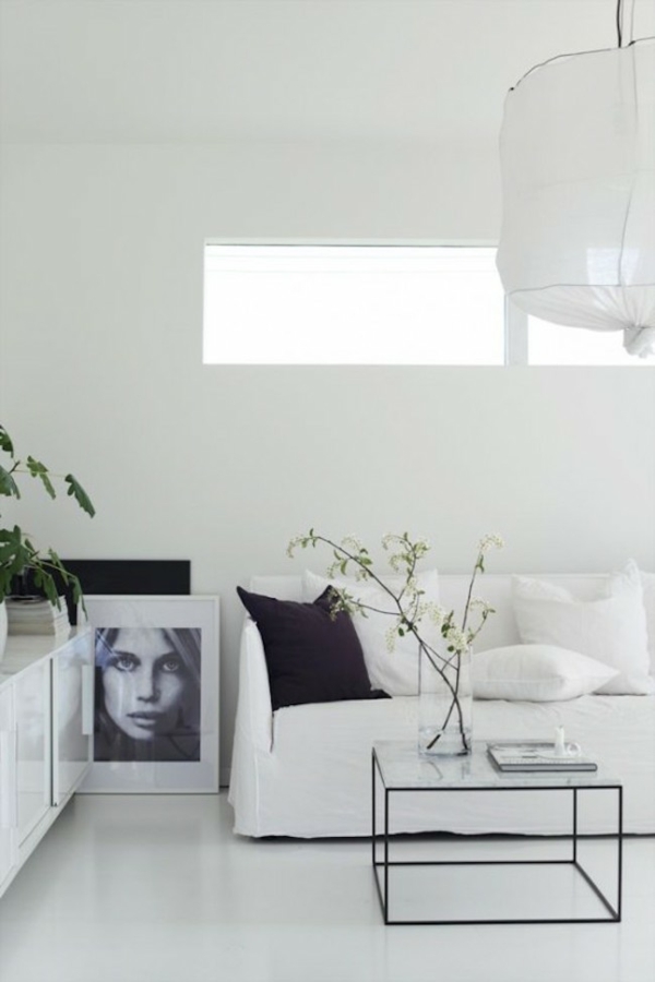 weiße bodenfliesen modernes wohnzimmer weißer bodenbelag