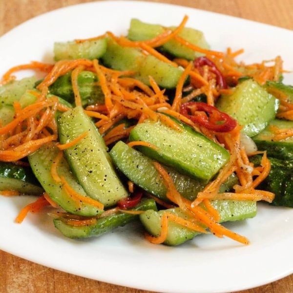 Gurkendiät - tolle Abnehmtipps Salat Ideen