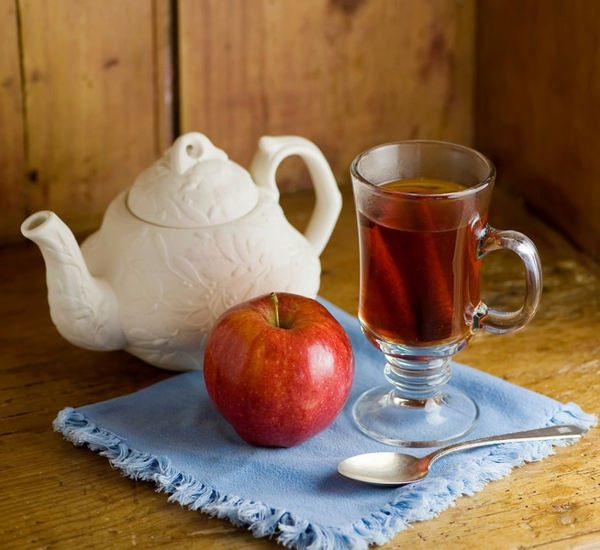 apfel nährstoffe tee zubereiten gesundheitliche vorteile