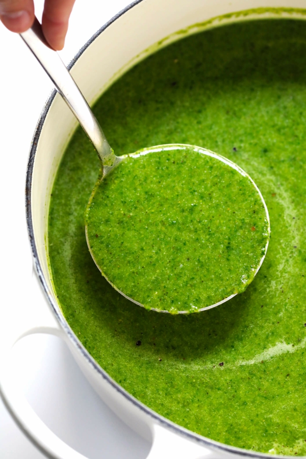 ballaststoffe grüne suppe lecker gesund gesund essen
