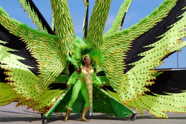 Karneval 2021 - Grünes Karnevalskostüm