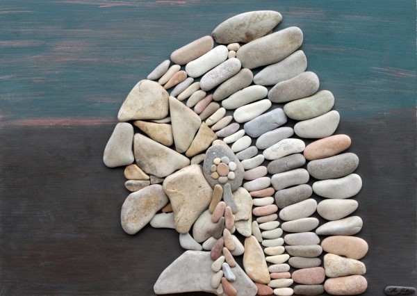 Steinbilder basteln – Ideen zum Inspirieren und Anleitung zum Nachmachen indianer ideen mosaik