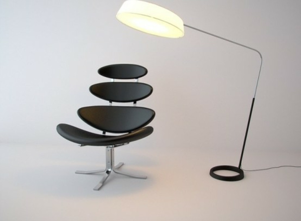 designer lampen moderne stahlampe direkte beleuchtung