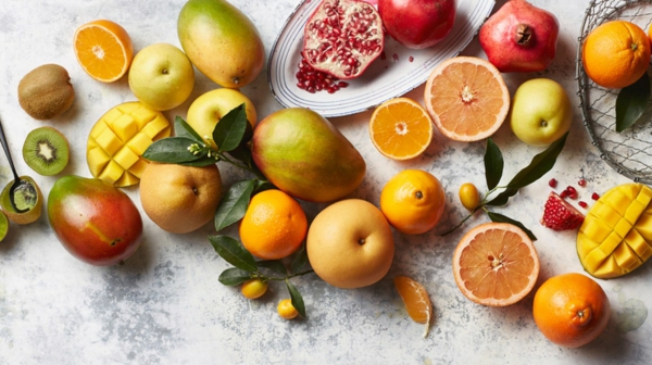 obstsalat winter früchte gesunde ernährung