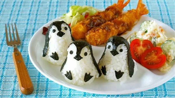 Gesunde und niedliche Bento Box Rezepte zum einfachen Selbermachen penguin ideen kinder mittagessen