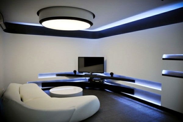 moderne lampen wohnzimmer moderne deckenleuchte indirekte led beleuchtung
