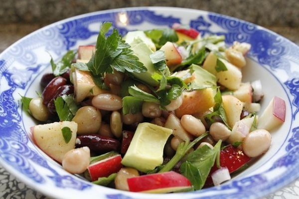 Bohnen Salat zum Abnehmen - Rezept Ideen
