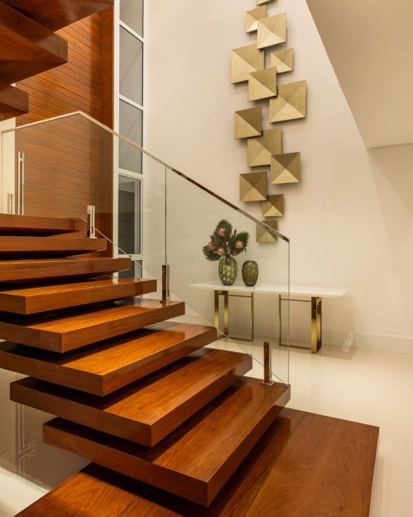 Moderne Wandideen fürs Treppenhaus