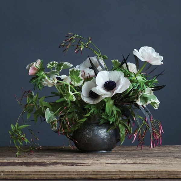 anemone blume dekoideen vase wohnung dekorieren