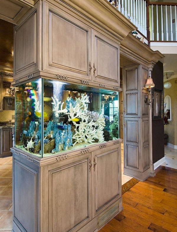 aquarium raumteiler schöne wohnideen innenarchitektur ideen