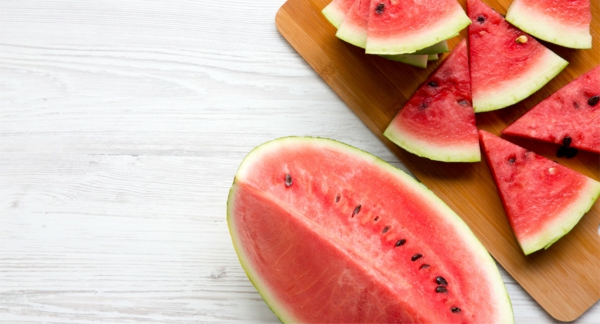 ist wassermelone gesund haut wohltuend warum